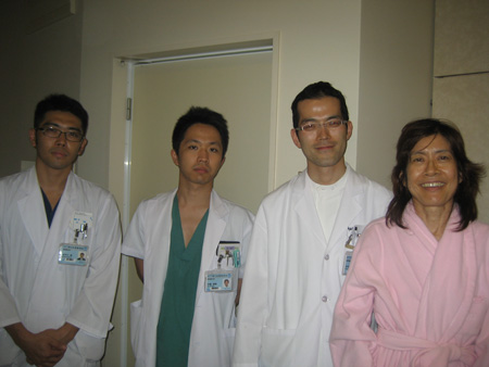 Dr Ideguchi, Dr Ito, Dr Kimura