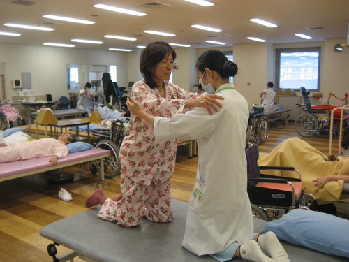 Rehabilitation with therapist